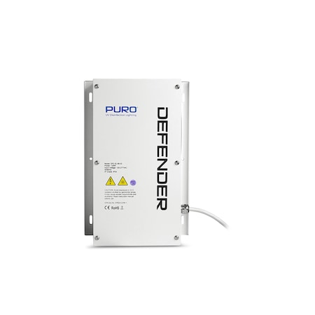 Puro Defender, 2 x 95W HVAC UV-C Air Purifier DF-2L-95-ID-VI